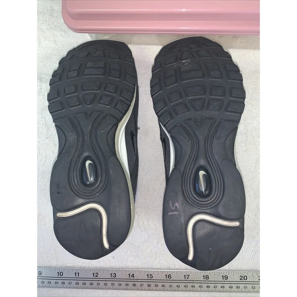 Nike‎ Air Max 97 Black Off Noir Black White DQ8574-001 Mens 8.5